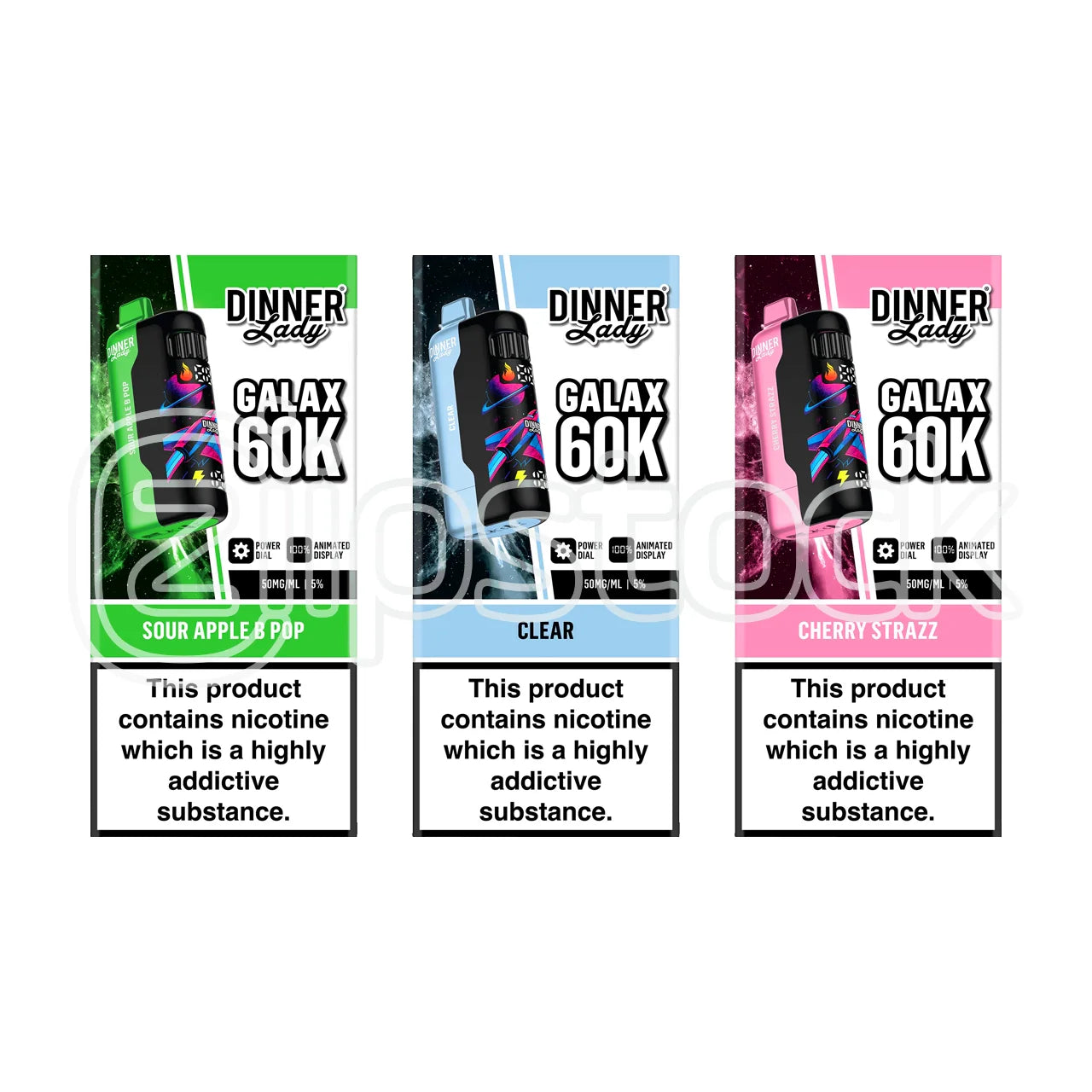 Dinner Lady Galax 60K Vape Power, Style & LED Starlit Display Zistock Dinner Lady Galax 60K Vape Power, Style & LED Starlit Display Zistock