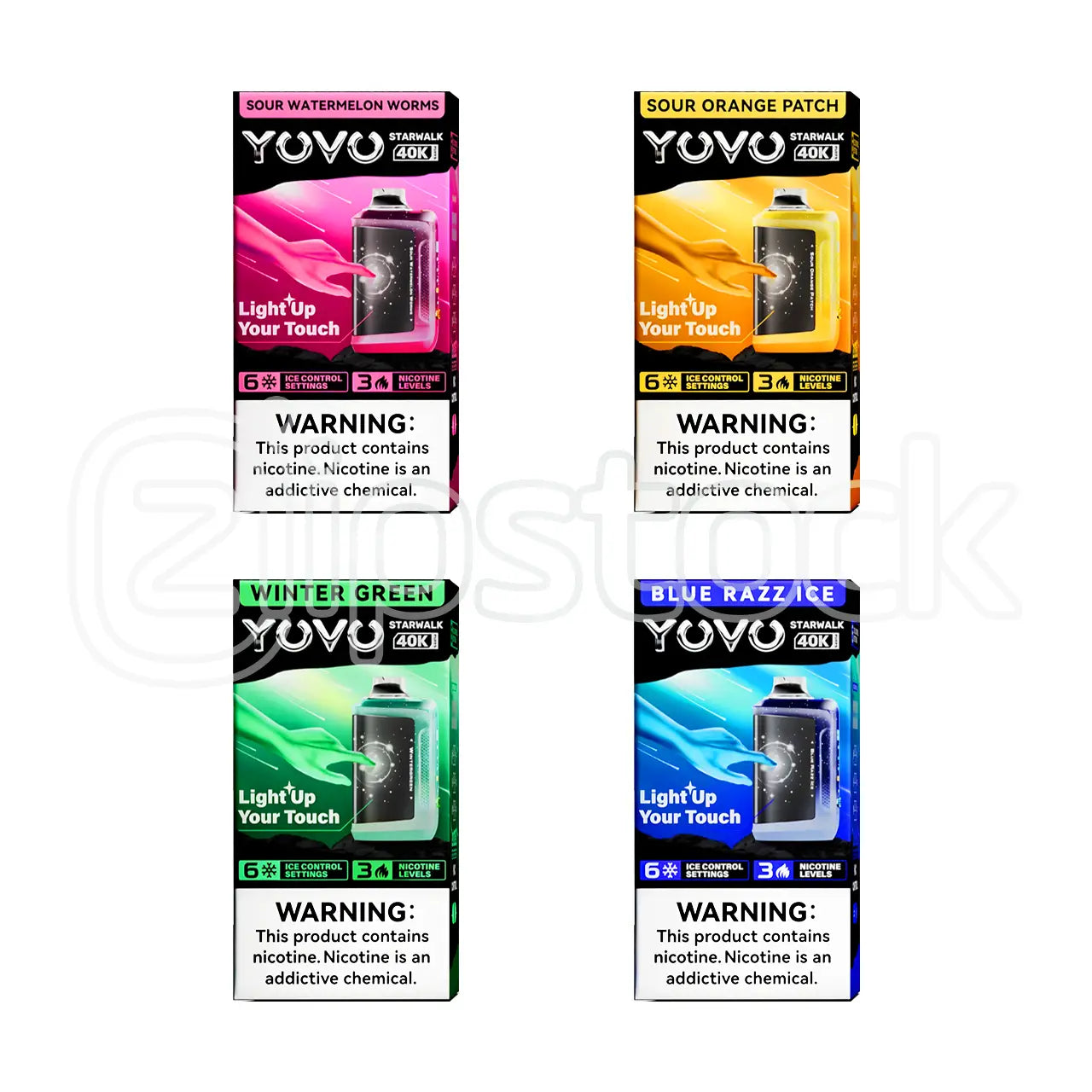 Yovo STARWALK 40K Ice & Nic Control Vape