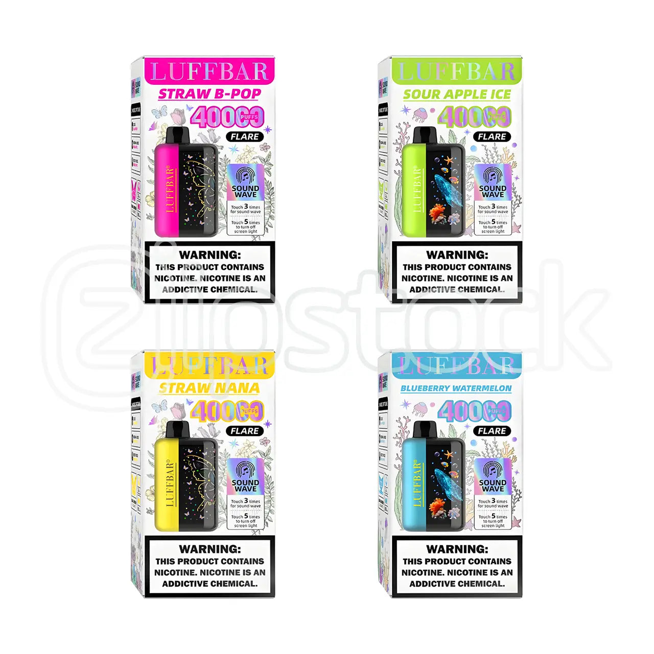 Flare 40K Vape by LUFFBAR