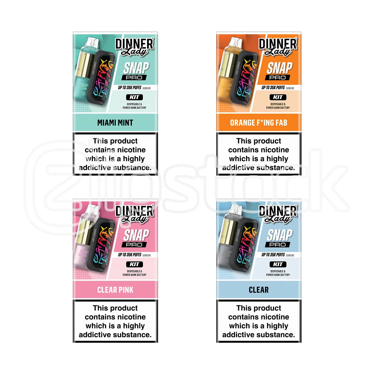 Dinner Lady Snap Pro 35K Kit & Pod Disposable Vape Zistock Dinner Lady Snap Pro 35K Kit & Pod Disposable Vape Zistock