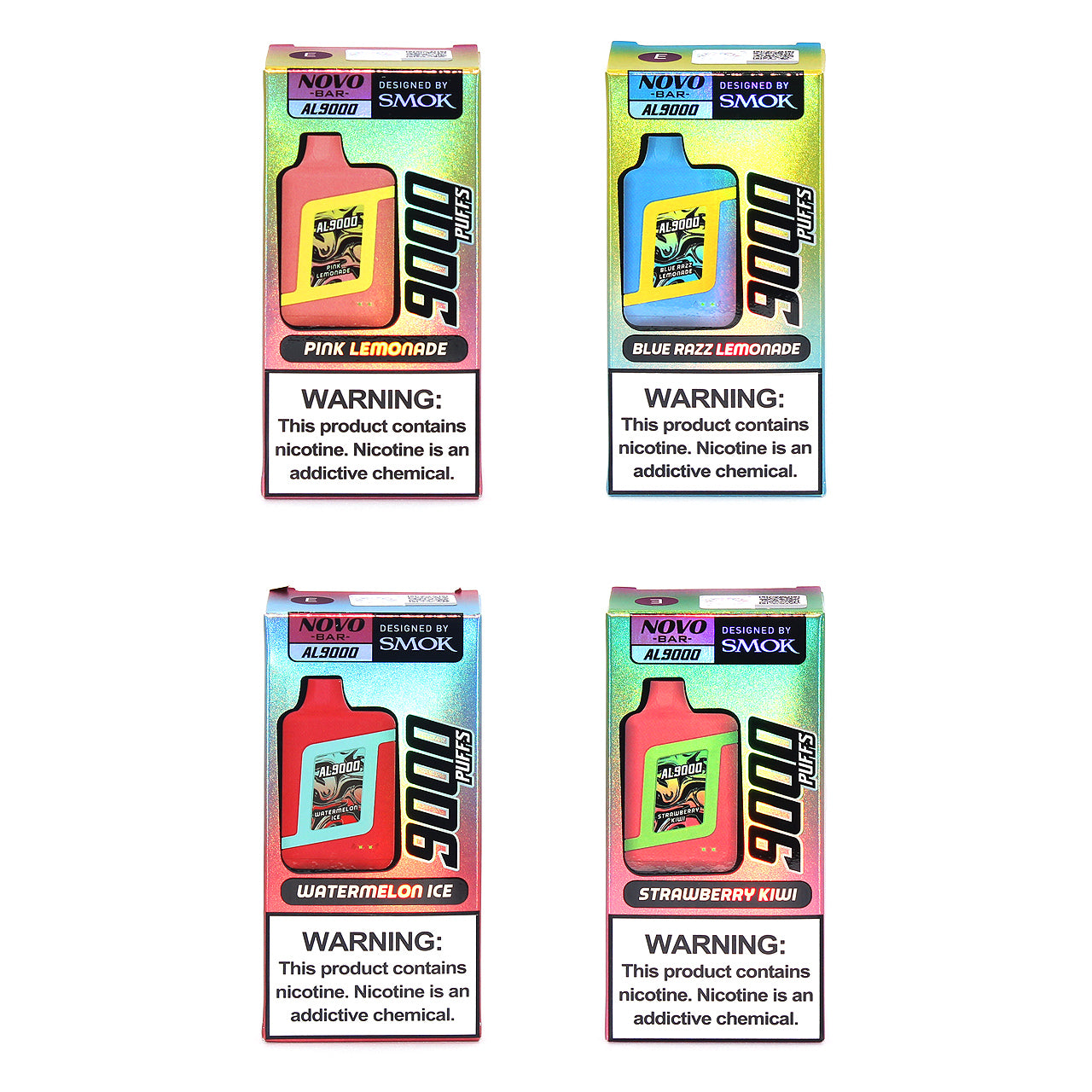 NOVO Bar AL9000 by SMOK Vape Flavors