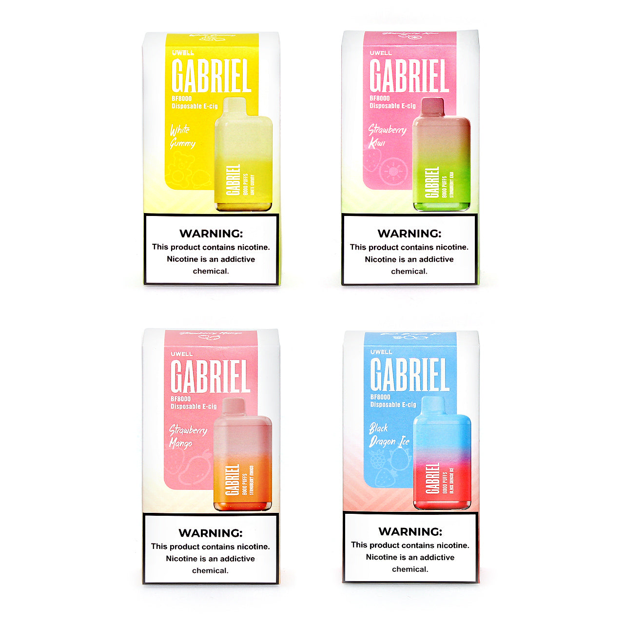 UWELL Gabriel BF8000 Recharge Vape