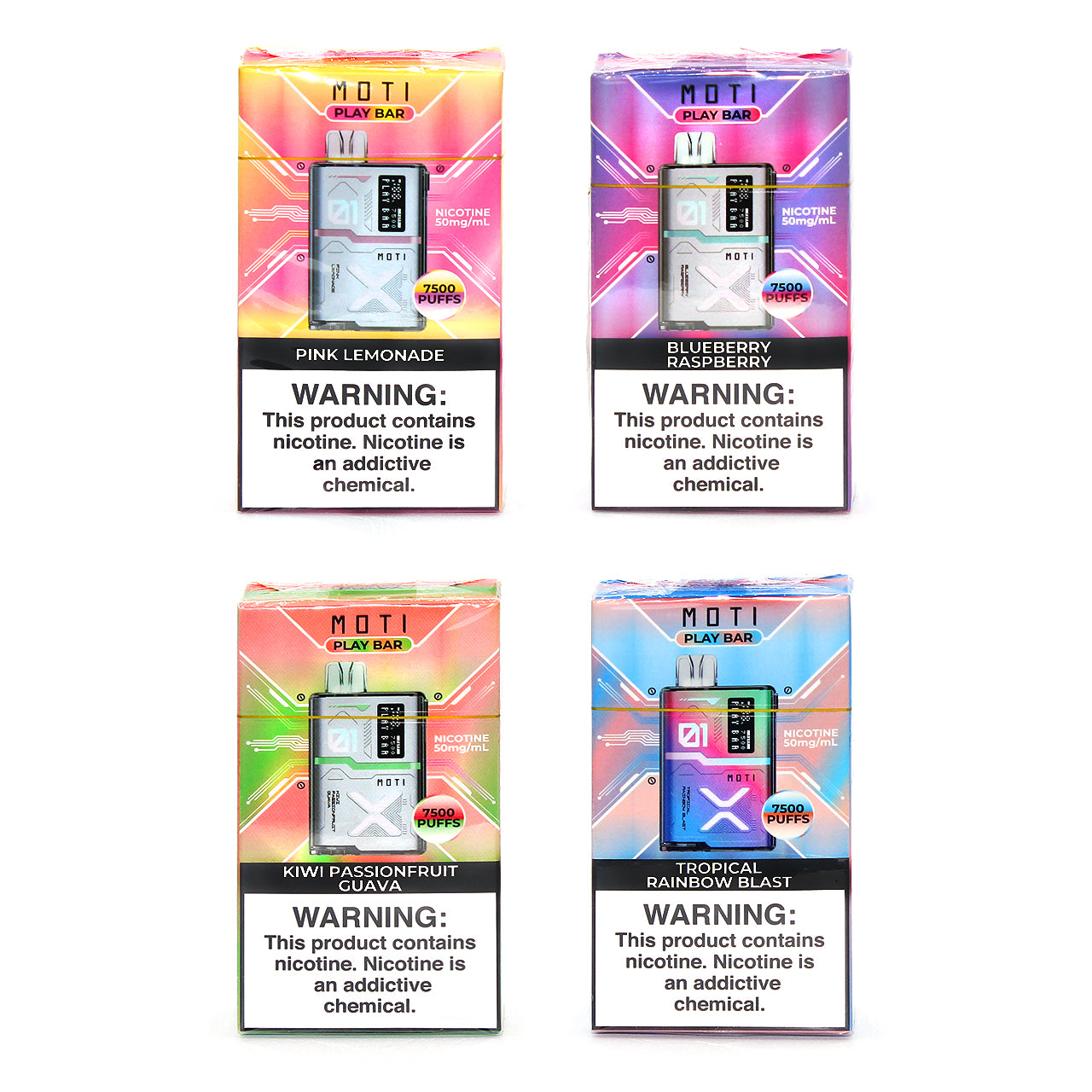 MOTI Play Bar 7500 Puff Smart Vape