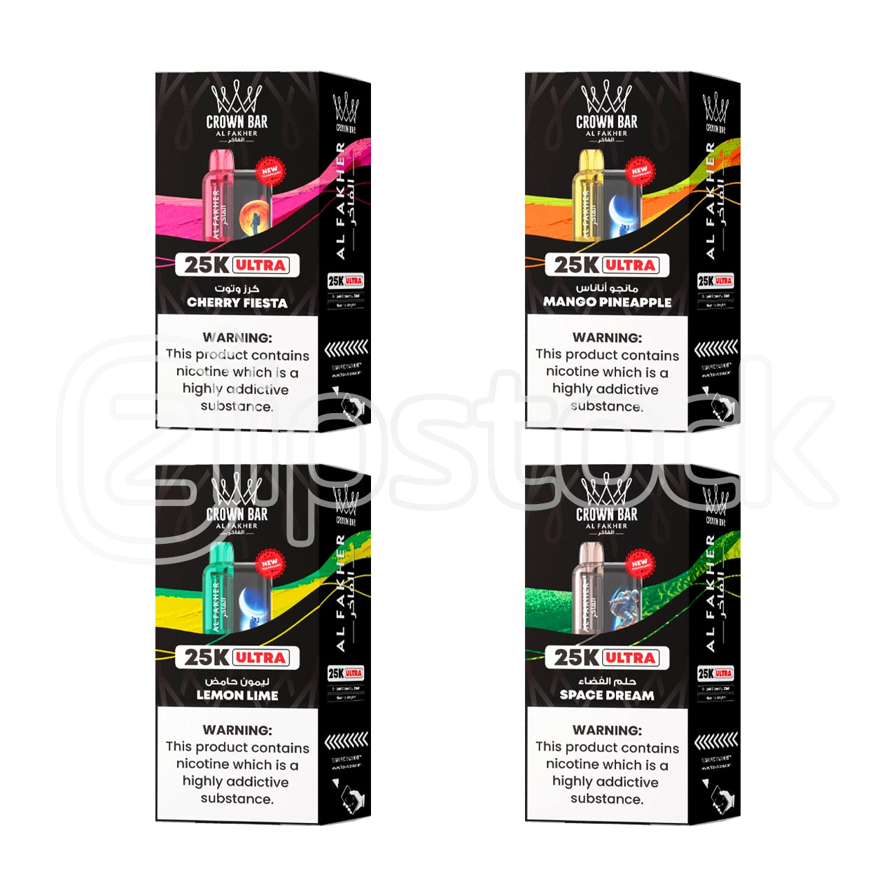 AL Fakher Crown Bar Ultra 25K Disposable