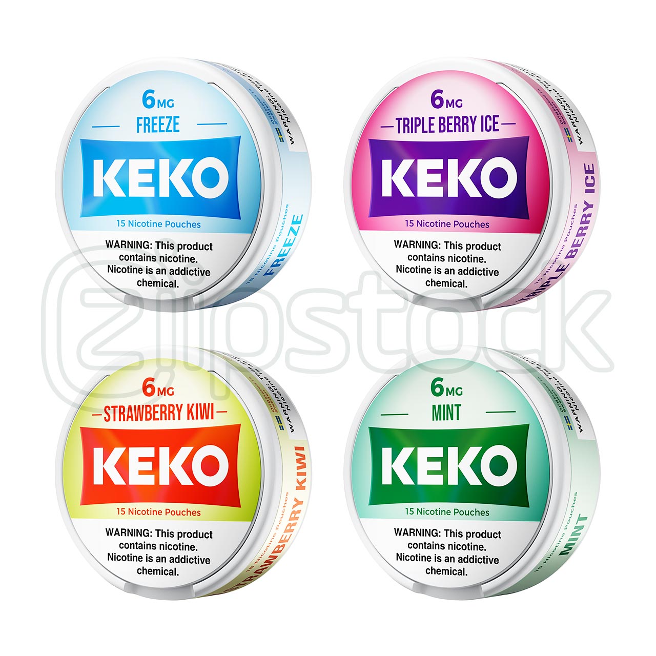 KEKO Nicotine Pouches 15ct