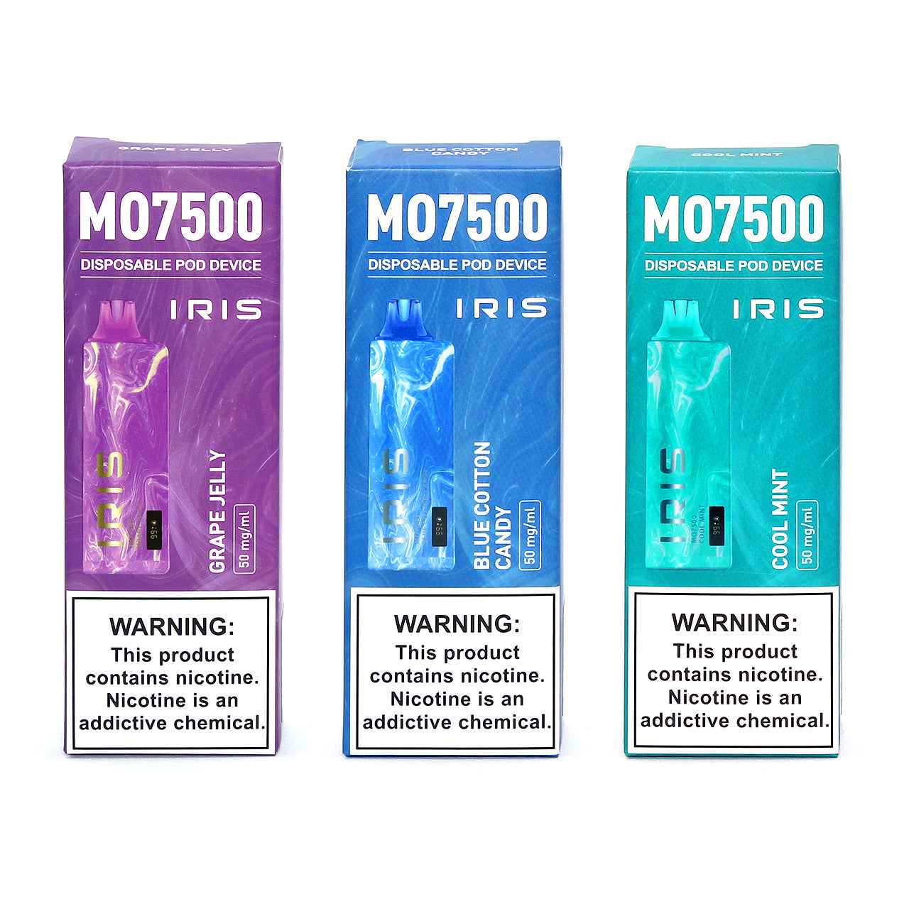 IRIS MO7500 Disposable Pod Device by SnowWolf