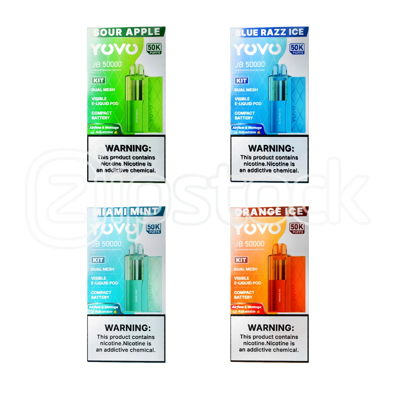 elfbar elfa master akku Triple Berry YOVO JB50000 Disposable main image 1
