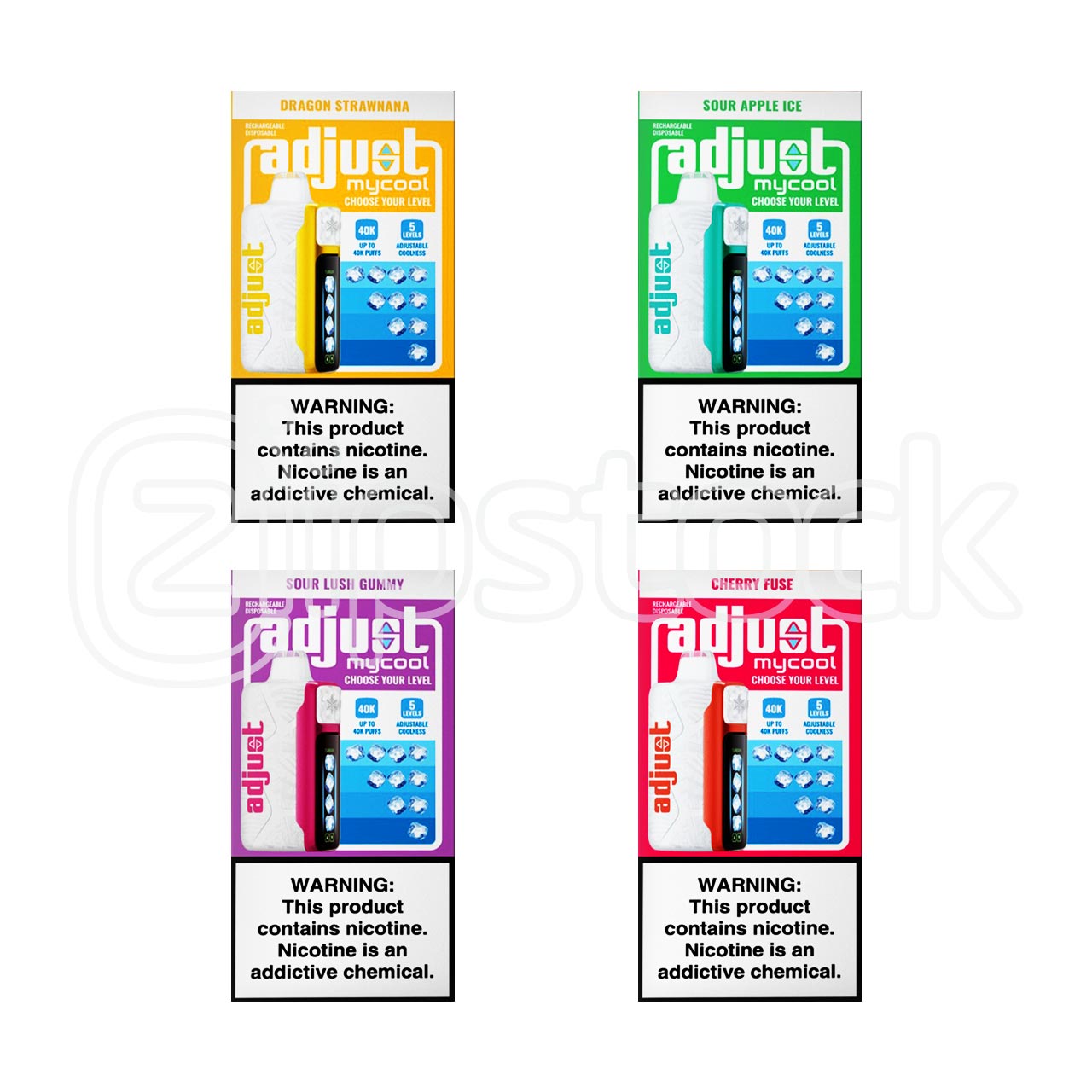Adjust MyCool 40K Disposable Vape - 40000 Puffs, Adjustable Cooling Level Zistock Adjust MyCool 40K Disposable Vape - 40000 Puffs, Adjustable Cooling Level Zistock
