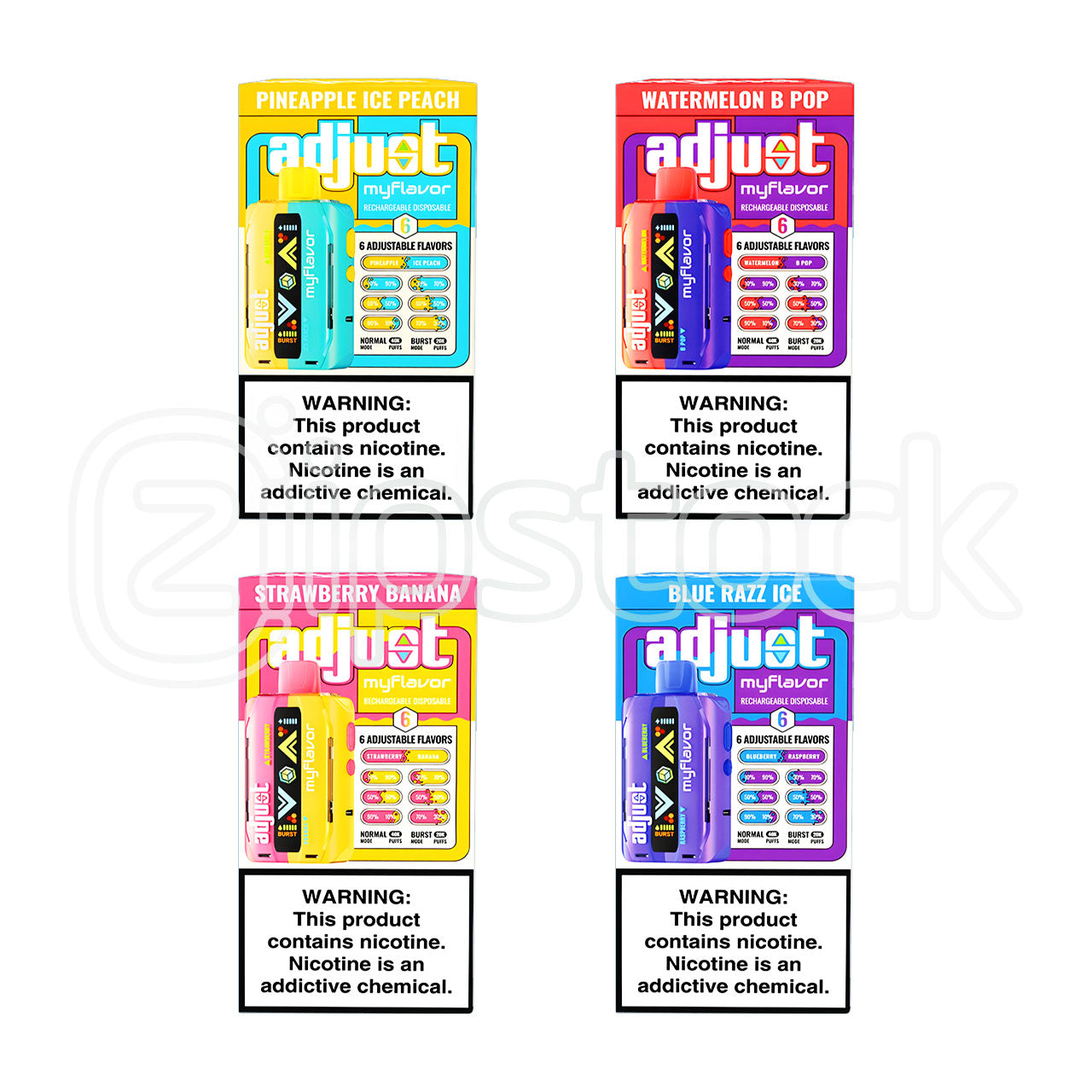 Adjust myFlavor 40000 Disposable Vape - Rechargeable eCigs Zistock Adjust myFlavor 40000 Disposable Vape - Rechargeable eCigs Zistock