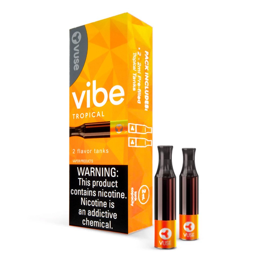 VUSE Vibe Tanks Tropical Flavor Zistock VUSE Vibe Tanks Tropical Flavor Zistock