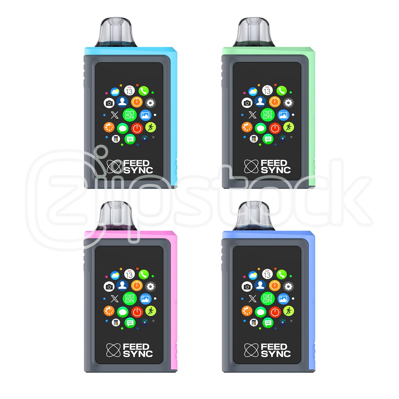 Feed Sync 30K Puff Bluetooth Vape | Flavored Disposable eCig Zistock Feed Sync 30K Puff Bluetooth Vape | Flavored Disposable eCig Zistock