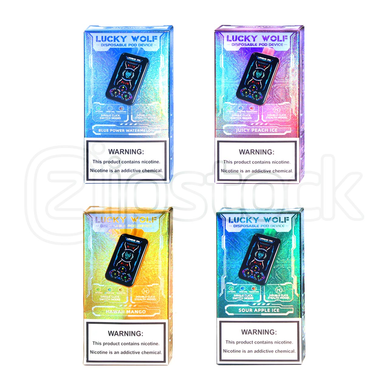 Lucky Wolf Legend 25K Disposable Pod Device