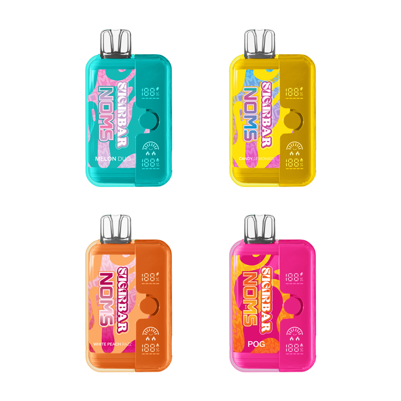 SugarBar Noms 18K Disposable Vape | Flavors Online eCigs Zistock SugarBar Noms 18K Disposable Vape | Flavors Online eCigs Zistock