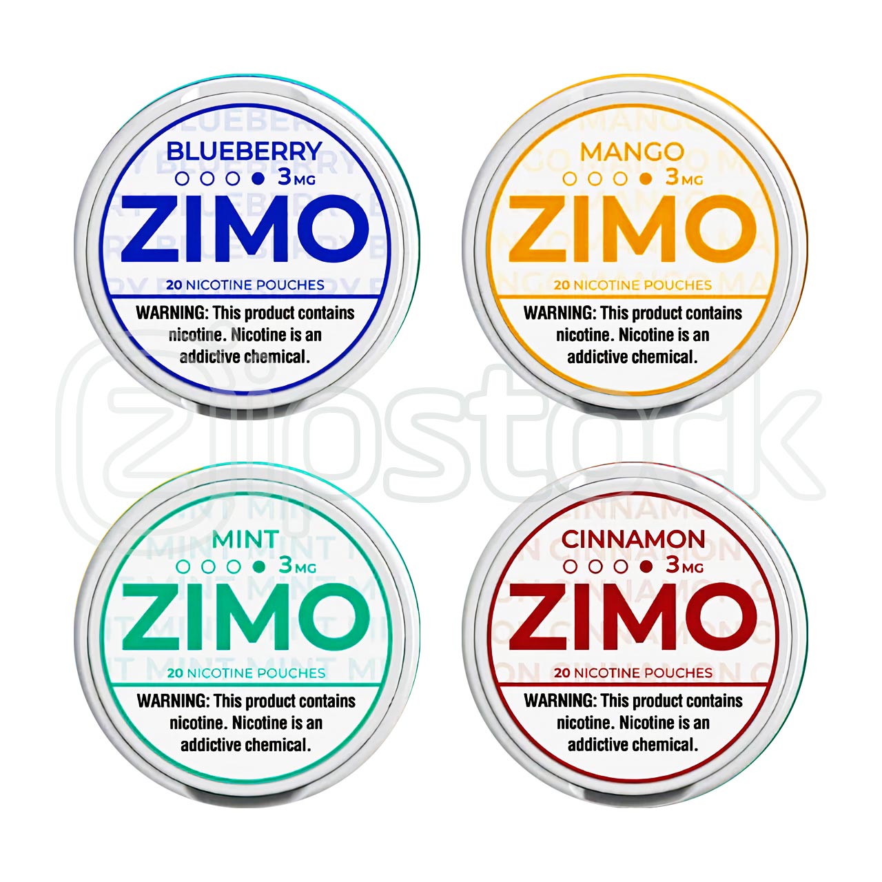 ZIMO Nicotine Pouches 20ct