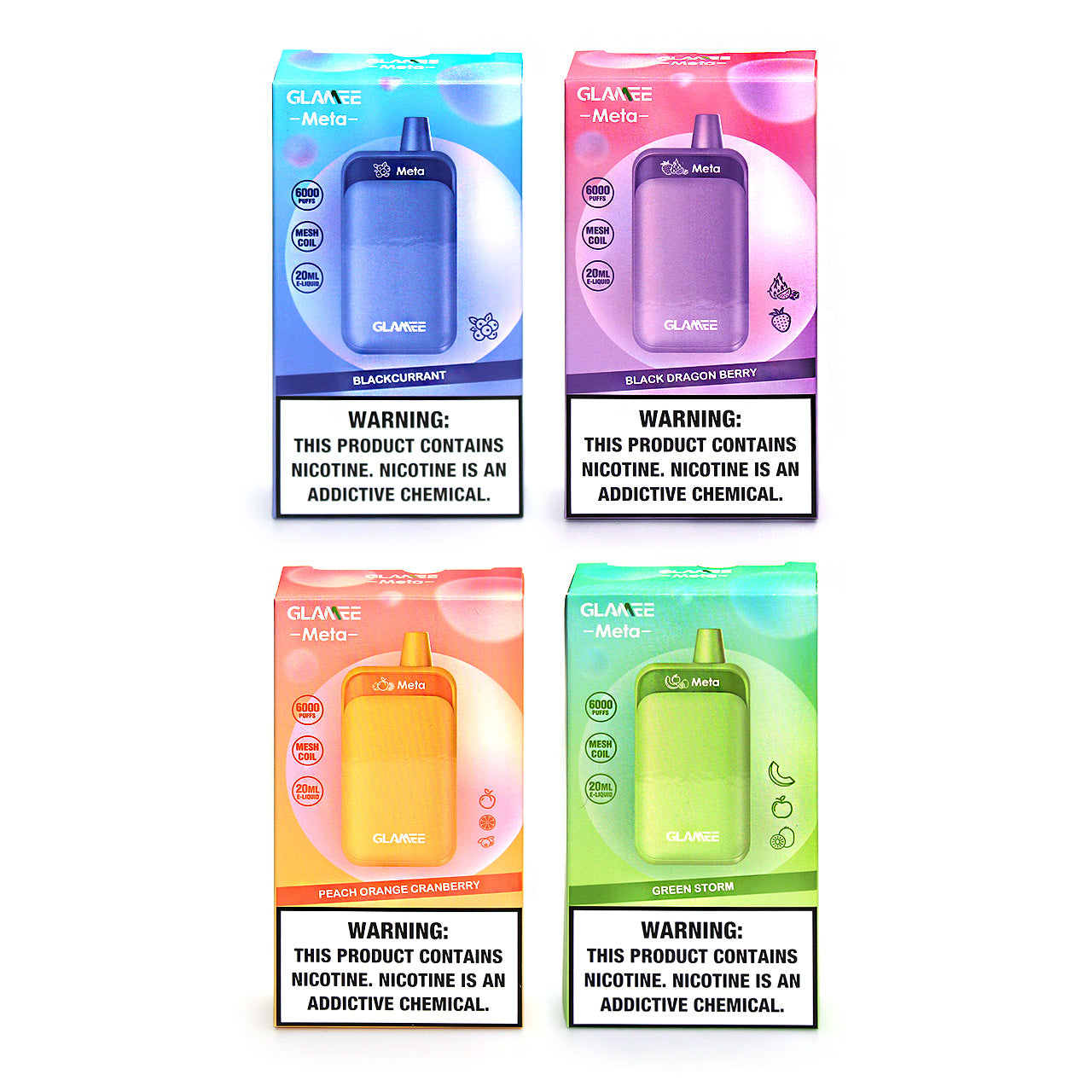 Glamee META 6000 Disposable Vape