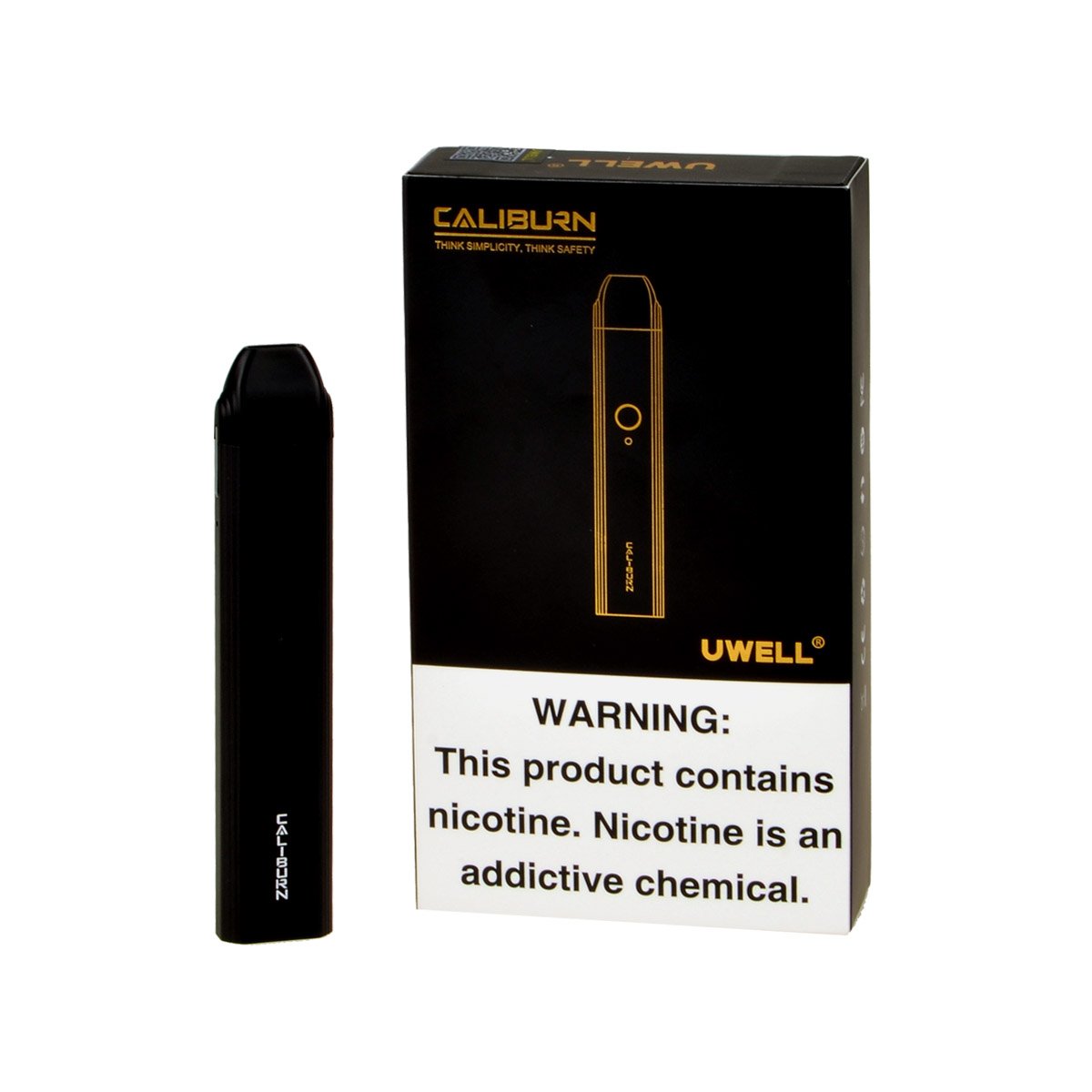 Uwell Caliburn Starter Kit With 1 Pod Black