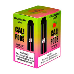 Cali Pods Strawberry Mint Disposable Pod Device