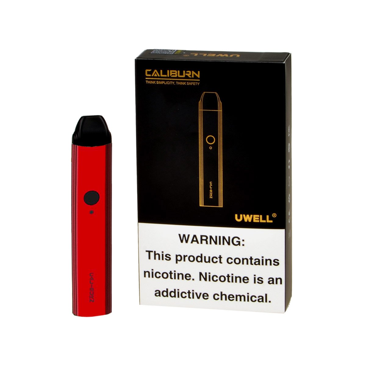 Uwell Caliburn Starter Kit With 1 Pod Red