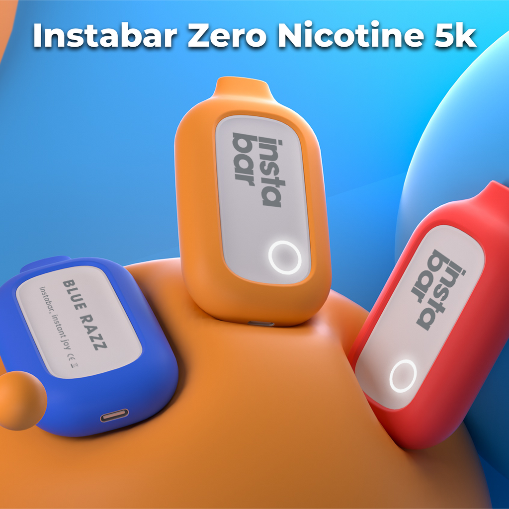 Instabar Zero Nicotine 5000: Pure Flavor, No Nicotine – Ziip Stock