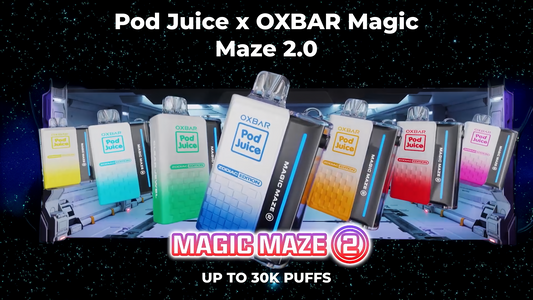 Pod Juice x OXBAR Magic Maze 2.0