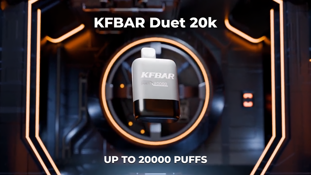 KFBAR Duet 20K Review: Dual Flavor Innovation in Disposable Vaping Zistock KFBAR Duet 20K Review: Dual Flavor Innovation in Disposable Vaping Zistock