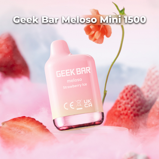 Vape tagged "Geek Bar Meloso MINI 1500" Zistock Vape tagged "Geek Bar Meloso MINI 1500" Zistock