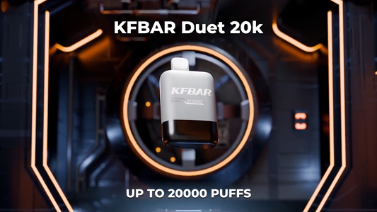 KFBAR Duet 20K Review: Dual Flavor Innovation in Disposable Vaping