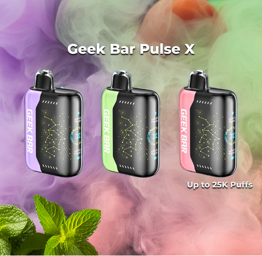 Experience Next-Level Vaping with the Geek Bar Pulse X!