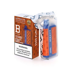 BIFFBAR Lux 5500 Disposable Vape | eCig Leather Edition  Zistock