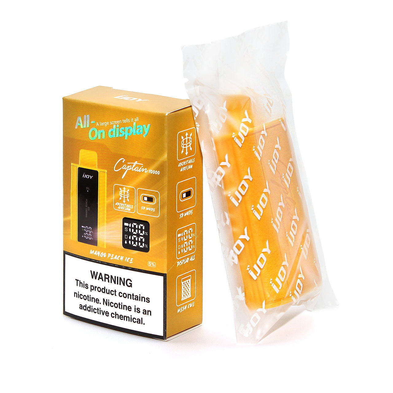 iJoy Captain 10000 Puffs Smart Vape | Disposable eCig Zistock iJoy Captain 10000 Puffs Smart Vape | Disposable eCig Zistock