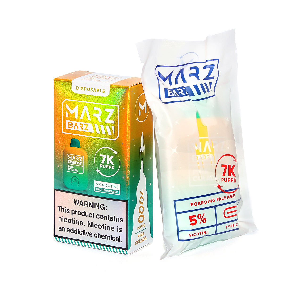 Marz Barz 7000 Puffs Vape | 7K Flavors | Online – Ziip Stock