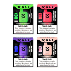XBar Box 5000 Puffs Disposable Vape | 5% Nicotine eCig Zistock XBar Box 5000 Puffs Disposable Vape | 5% Nicotine eCig Zistock
