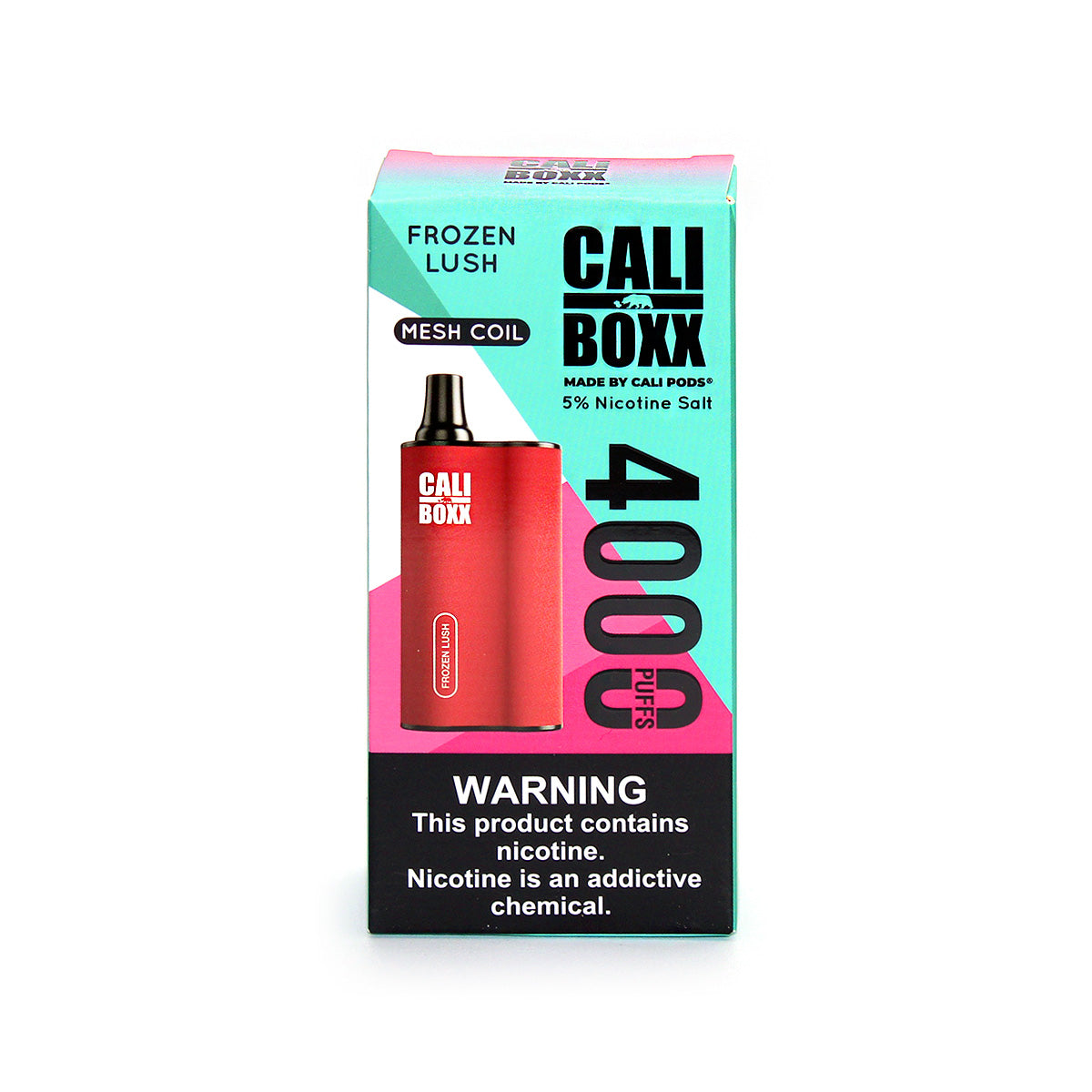 Cali BOXX Disposable Vape | Box Vape by Cali Pods Zistock Cali BOXX Disposable Vape | Box Vape by Cali Pods Zistock