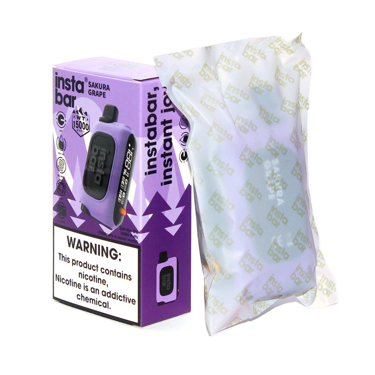 InstaBar 15000 Smart Vape | WT15000 Puffs Flavors Online Zistock InstaBar 15000 Smart Vape | WT15000 Puffs Flavors Online Zistock