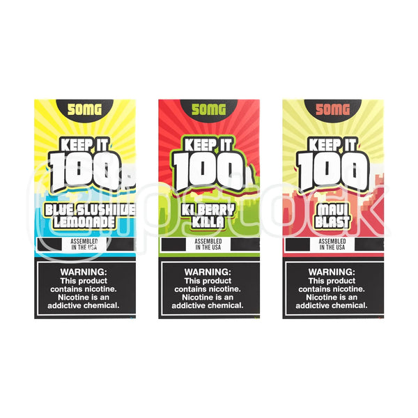 Keep It 100 Disposable 40K Puffs Vape | Full Screen Display  Zistock