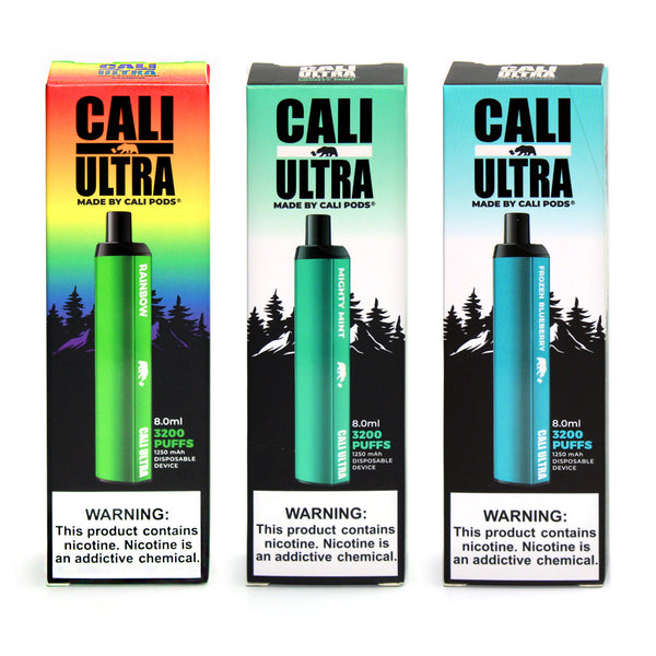 Cali Ultra Disposable Vape | $16.99 | eCigs Online  Zistock