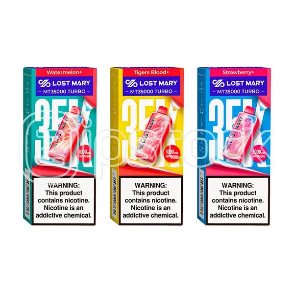 Lost Mary Turbo – 35000 Puffs Disposable Vape with Fast Charging