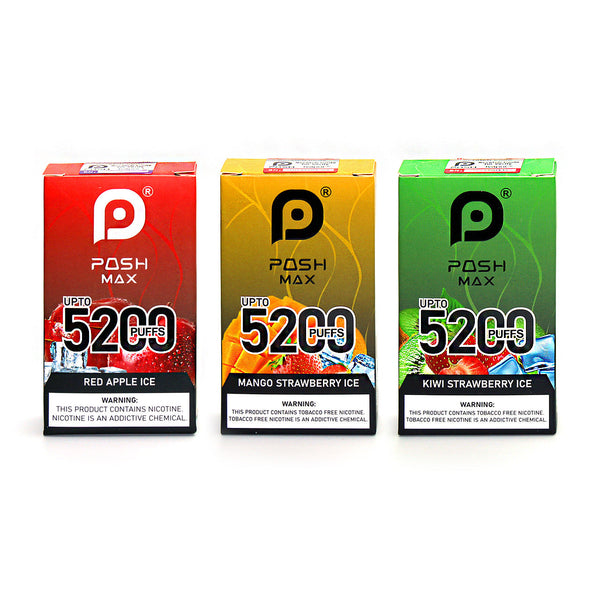 Posh MAX 5200 Disposable Vape | Posh Max Box Vape  Zistock