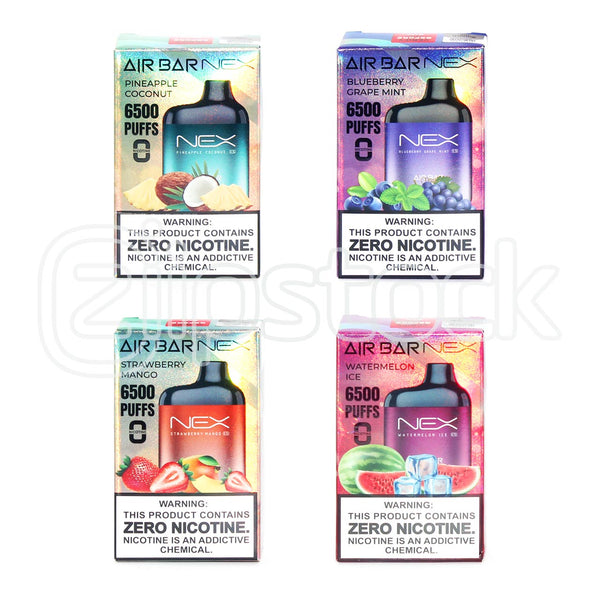 Air Bar NEX ZERO Nicotine Vape | Nicotine-Free Flavored Disposable Zistock Air Bar NEX ZERO Nicotine Vape | Nicotine-Free Flavored Disposable Zistock