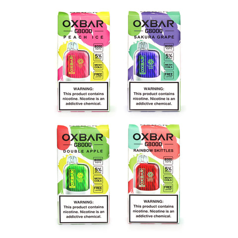 Oxbar G8000 Disposable Vape 