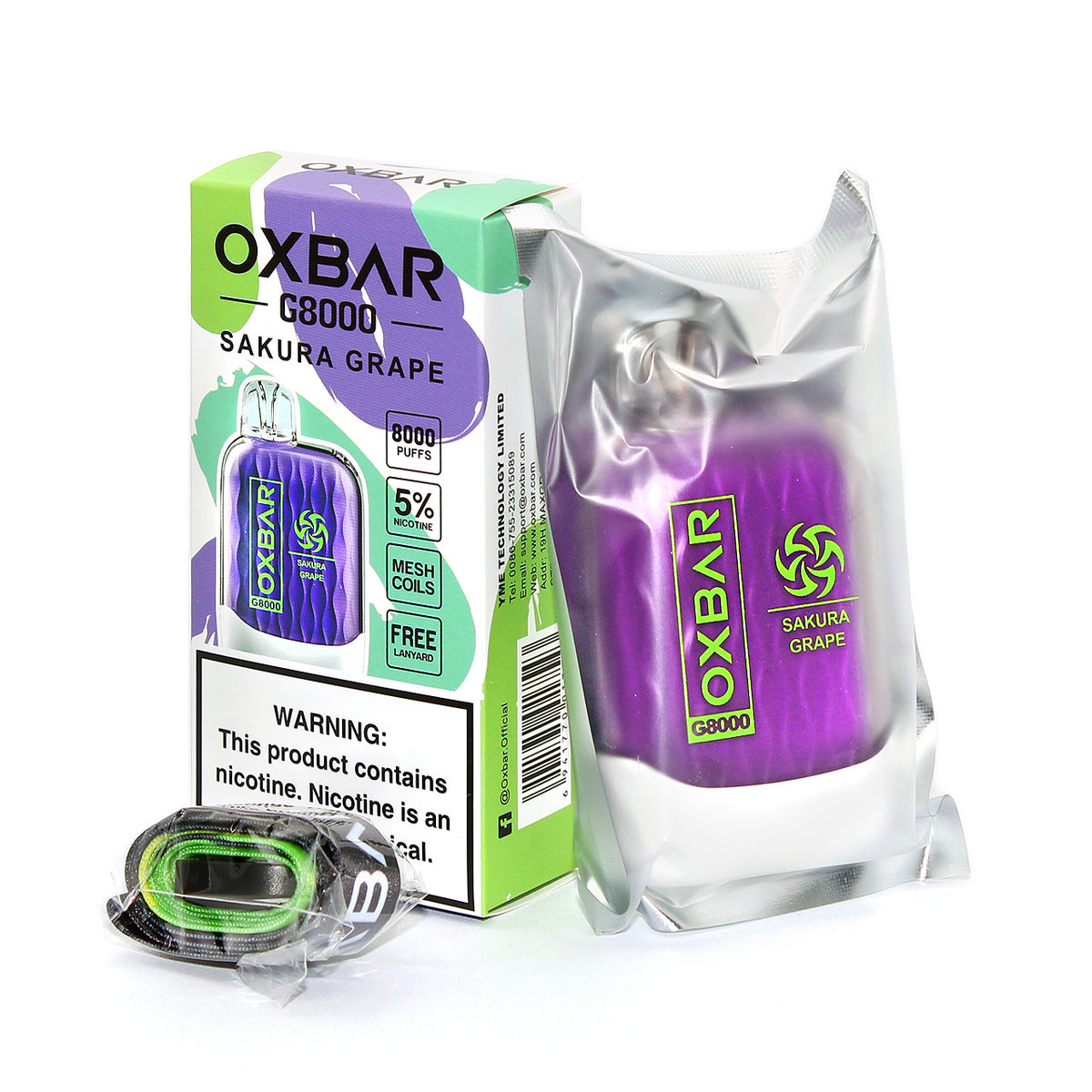 OXBAR G8000 Disposable Vape | Recharge & 8000 puffs | Flavors – Ziip Stock