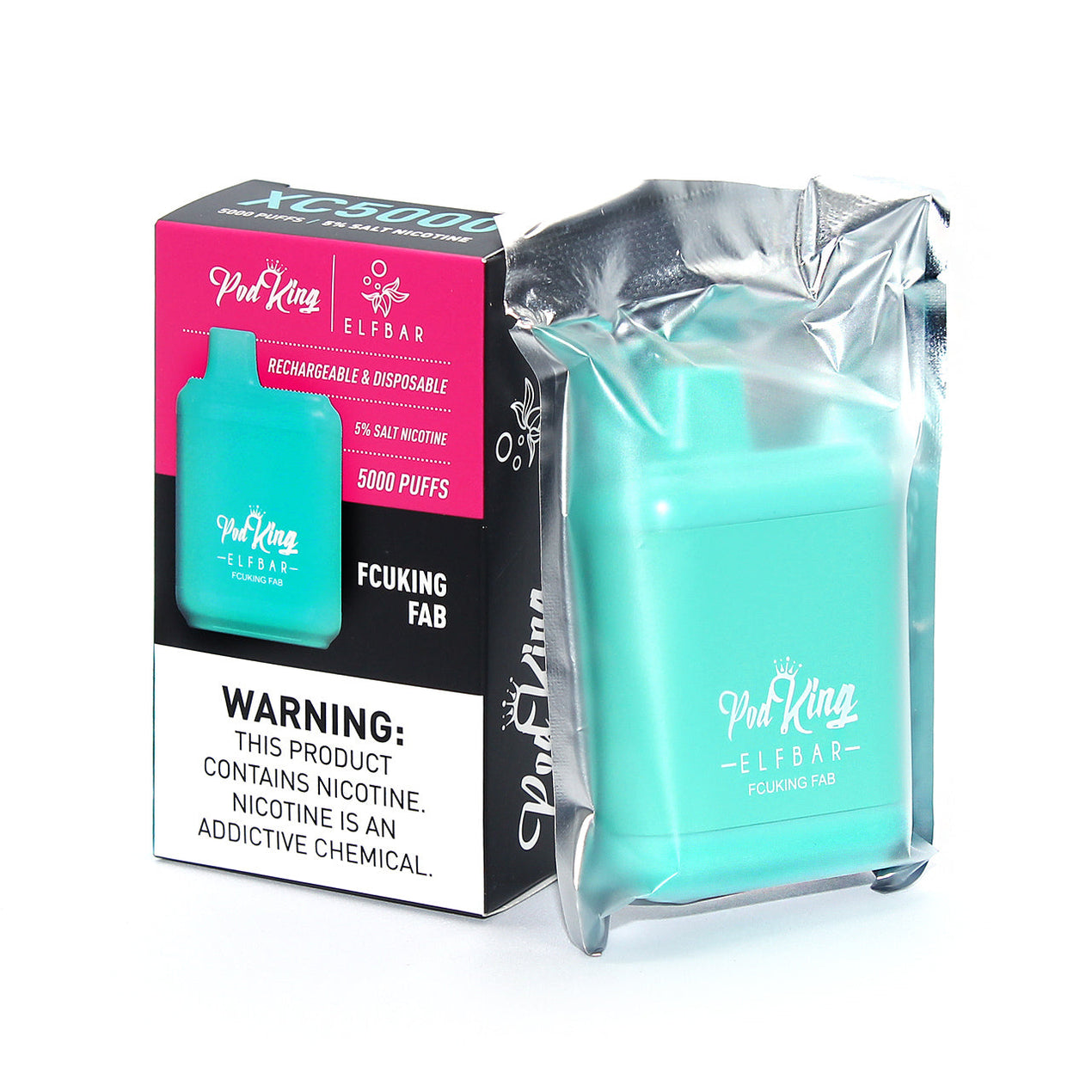 pod king vape Pod King & EBDESIGN XC5000 Disposable Vape main image 0