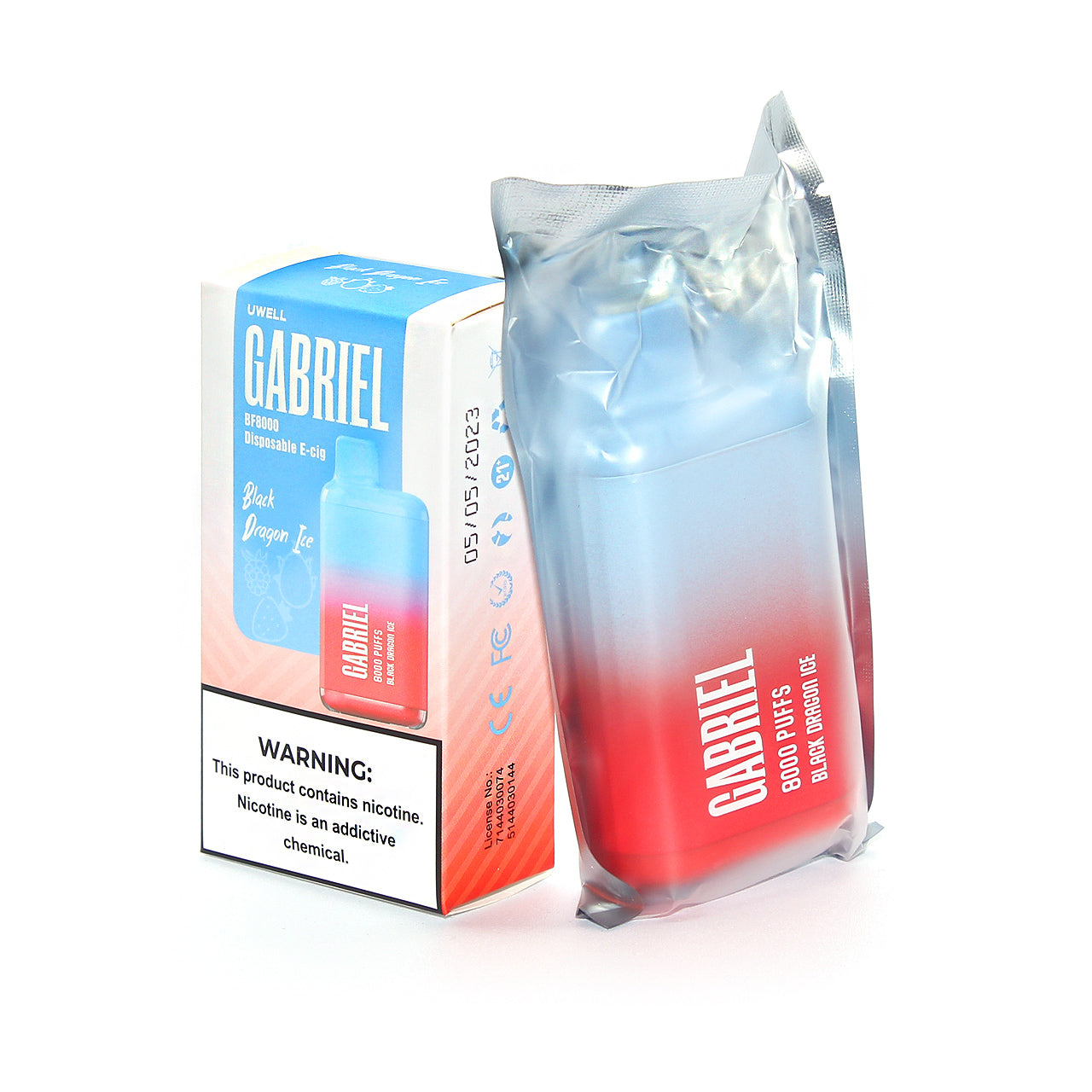 UWELL Gabriel BF8000 Recharge Vape | 8000 Puffs | Online Store