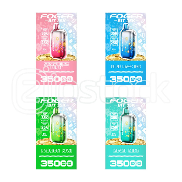 Foger Bit Summer Mist Flavor Foger Bit 35K Disposable Vape Boost Mode, 850mAh Battery Ziip Stock Foger Bit Summer Mist Flavor Foger Bit 35K Disposable Vape Boost Mode, 850mAh Battery Ziip Stock