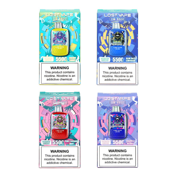 lost vape ob5500 disposable Lost Vape OB5500 Disposable Vape 14ml main image 0