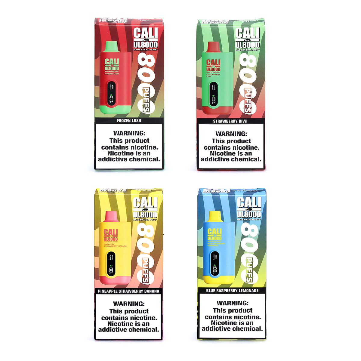 Cali UL8000 Disposable Vape | Cali Vape 8000 Puffs | Flavors – Ziip Stock