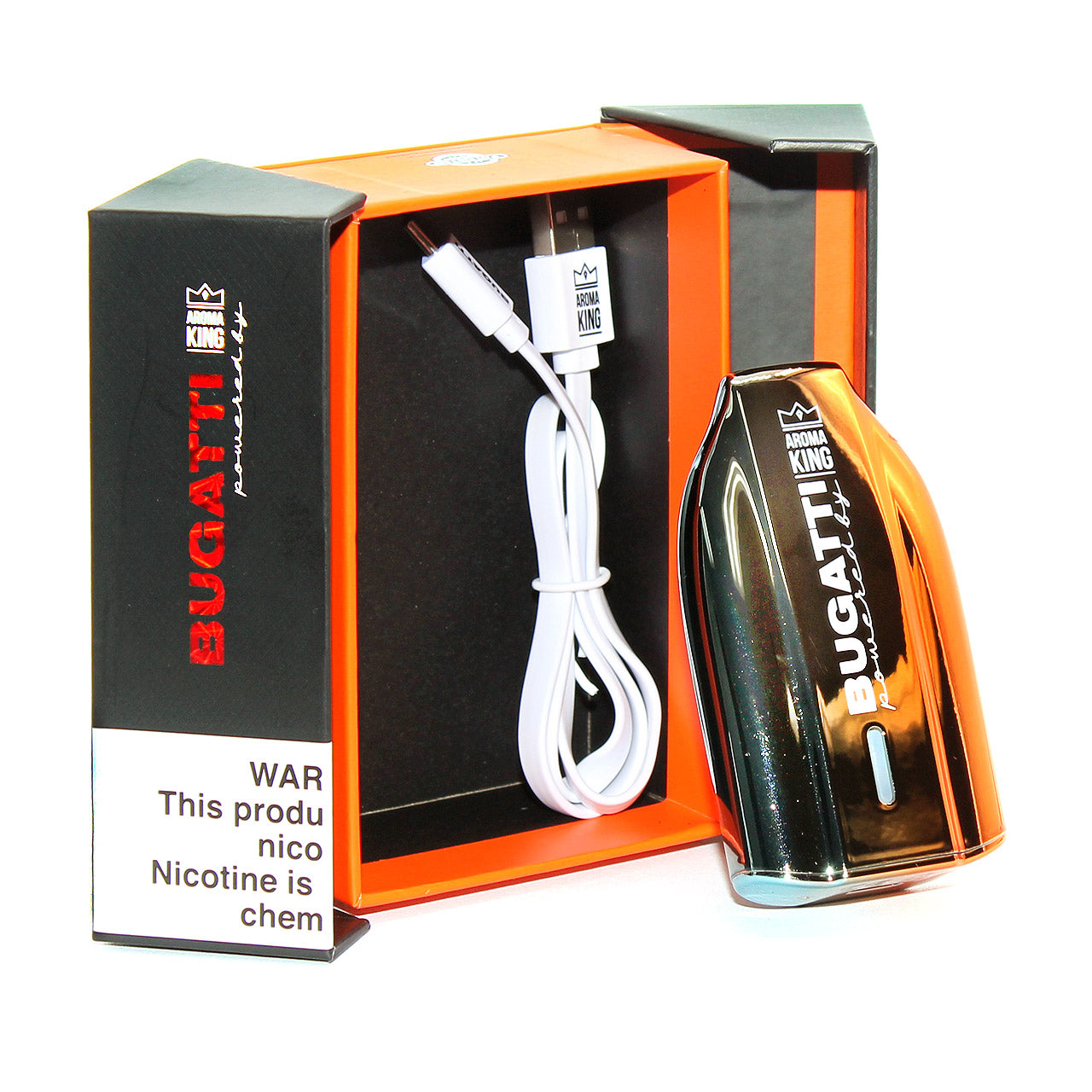 Bugatti Spaceship 7000 Puff Smart Vape by Aroma King Ziip Stock