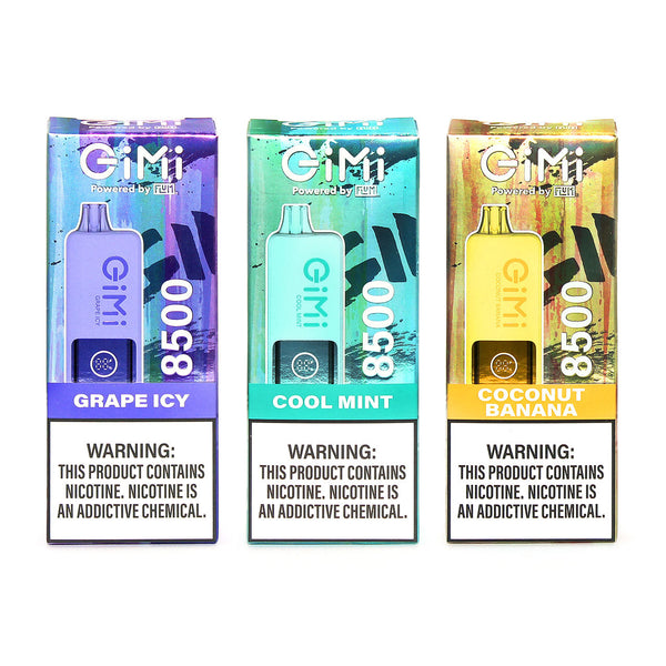 elf bar vape uk GiMi 30K Disposable 5% P O W E R E D B Y V I H O . Master Case Count - 200  Display Box Count main image 1