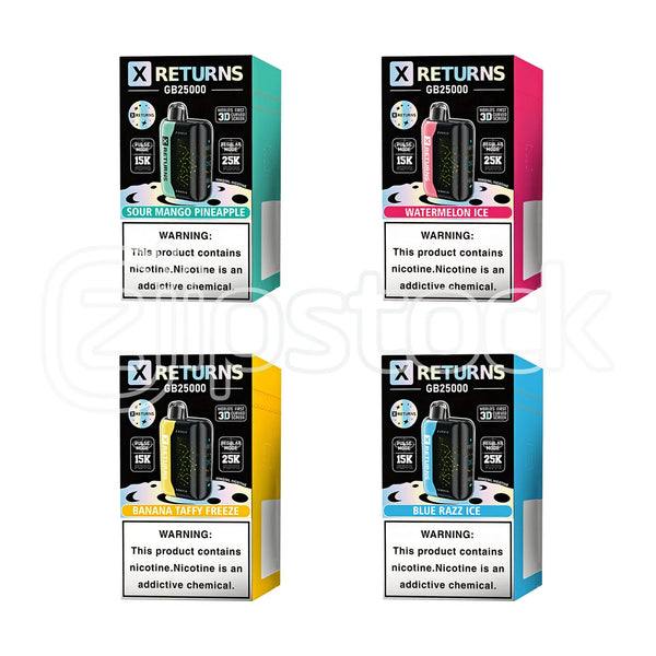 X Returns GB25000 Disposable Device