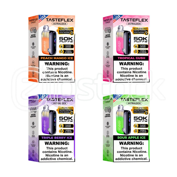 TasteFlex UltraLock 50K - Advanced Disposable Vape Zistock TasteFlex UltraLock 50K - Advanced Disposable Vape Zistock
